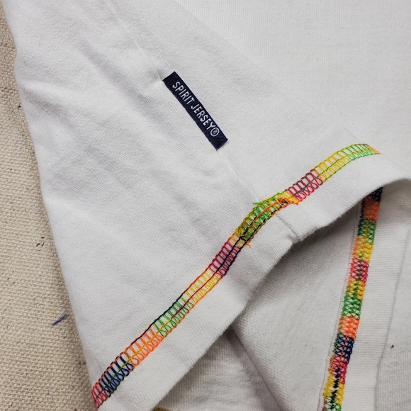 Disneyland Resort Rainbow Chenille Minnie Mouse Girls Large Top - Picture 5 of 10